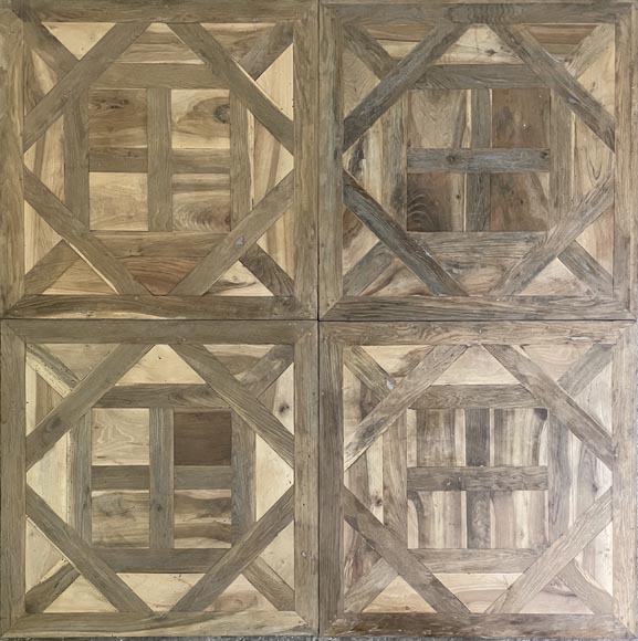 Lot of about 19,5m² of Arenberg parquet flooring, 19th century Lot of about 19,5m² of Arenberg parquet flooring, 19th century-1