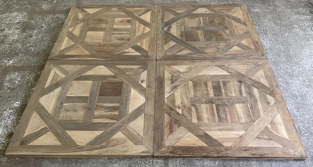 Lot of about 19,5m² of Arenberg parquet flooring, 19th century Lot of about 19,5m² of Arenberg parquet flooring, 19th century-2