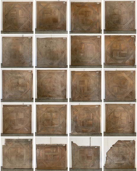 Lot of about 20m² of Arenberg parquet flooring, 19th century Lot of about 20m² of Arenberg parquet flooring, 19th century-6