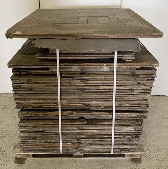 Batch of about 34m² of Arenberg parquet flooring, 18th century Batch of about 34m² of Arenberg parquet flooring, 18th century-10