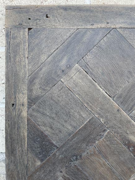 Batch of about 11 m² of 18th century Versailles oak parquet flooring Batch of about 11 m² of 18th century Versailles oak parquet flooring-3
