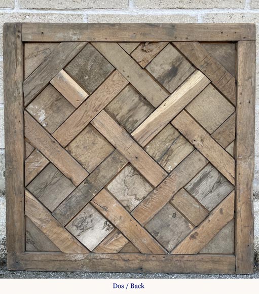 Batch of about 11 m² of 18th century Versailles oak parquet flooring Batch of about 11 m² of 18th century Versailles oak parquet flooring-6