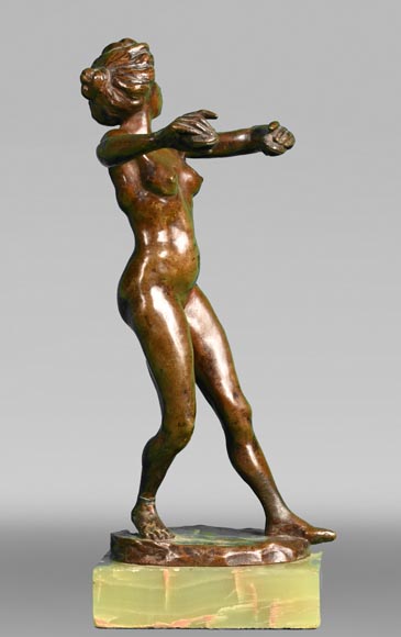 François-Rupert CARABIN, Third Dancer with Crotales, 1906 François-Rupert CARABIN, Third Dancer with Crotales, 1906-1