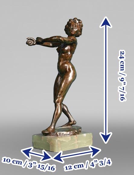 François-Rupert CARABIN, Third Dancer with Crotales, 1906 François-Rupert CARABIN, Third Dancer with Crotales, 1906-5