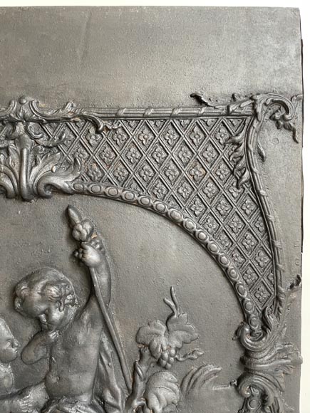 Louis XV style fireback 