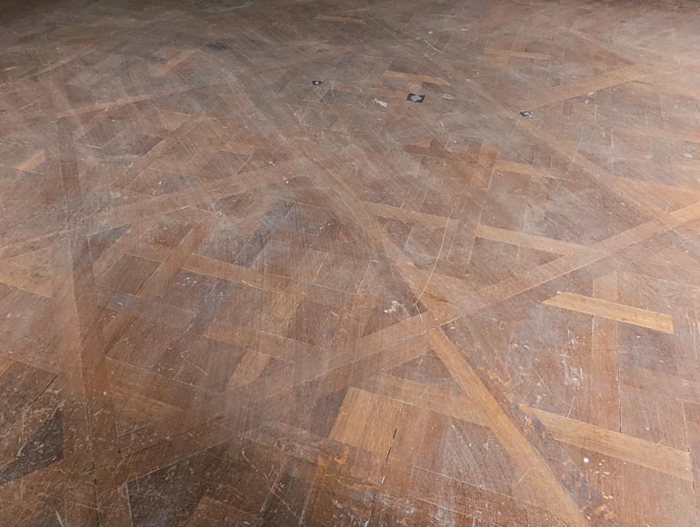 Batch of about 30 m² of 18th century style Versailles oak parquet flooring Batch of about 30 m² of 18th century style Versailles oak parquet flooring-2