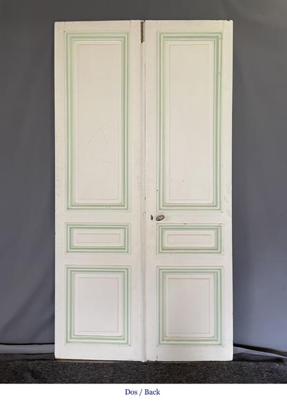 Set of 3 molded double doors Set of 3 molded double doors-8