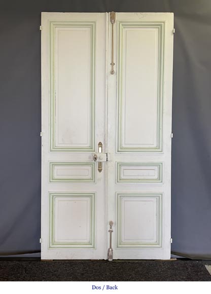 Set of 3 molded double doors Set of 3 molded double doors-12