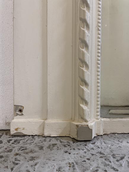 Louis XVI style trumeau with a curved top and a ribbon Louis XVI style trumeau with a curved top and a ribbon-6