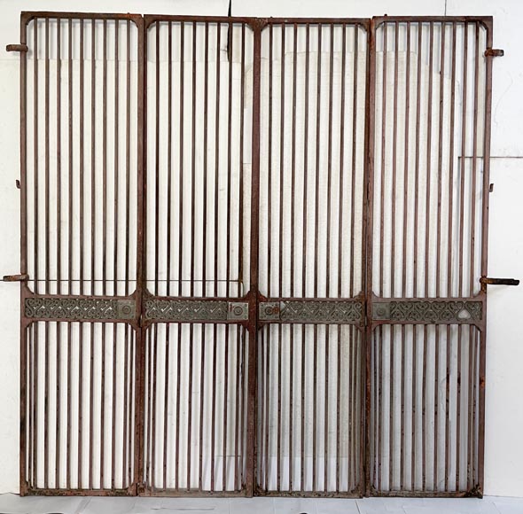 19th century butcher's facade in cast iron and iron-9