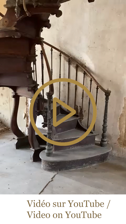 Hollow core spiral staircase-0