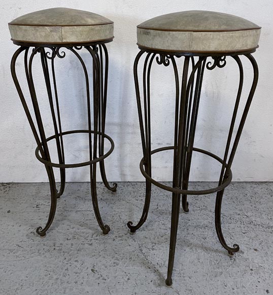 Italian counter with chairs, 70s Italian counter with chairs, 70s-2