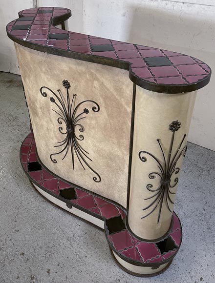 Italian counter with chairs, 70s Italian counter with chairs, 70s-6