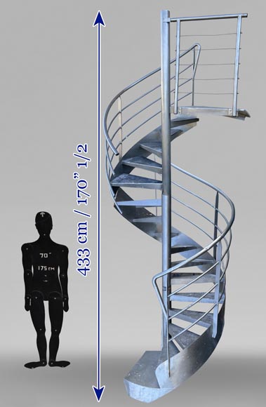Modern metal spiral staircase Modern metal spiral staircase-12