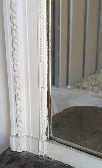 Napoleon III style trumeau with crossed ribbon decoration Napoleon III style trumeau with crossed ribbon decoration-5