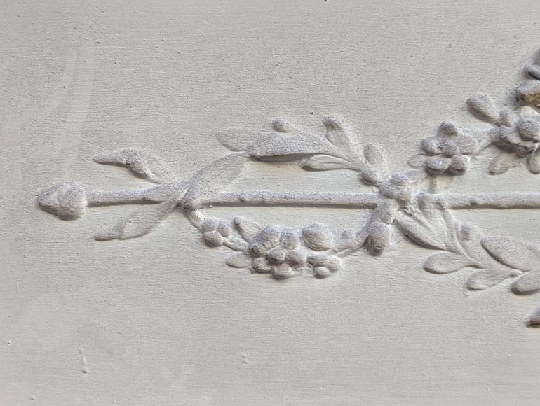 Trumeau in stucco and painted wood in the Louis XVI style Trumeau in stucco and painted wood in the Louis XVI style-3