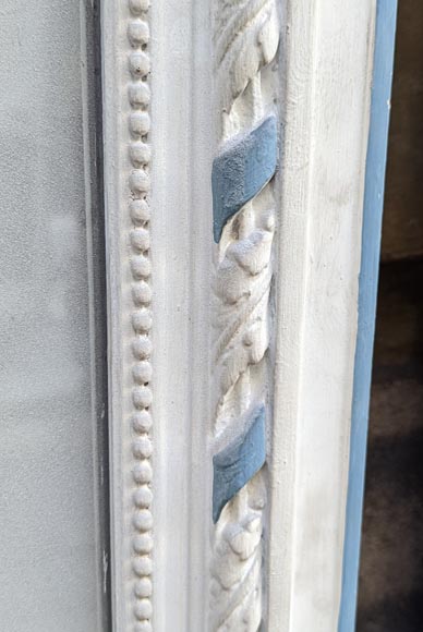 Trumeau in stucco and painted wood in the Louis XVI style Trumeau in stucco and painted wood in the Louis XVI style-4