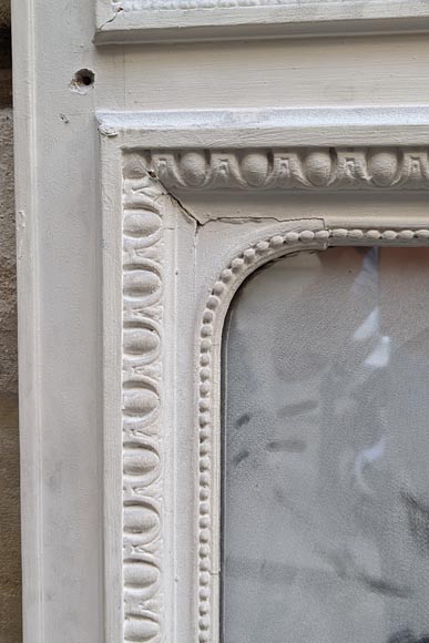Trumeau in stucco and painted wood in the Louis XVI style Trumeau in stucco and painted wood in the Louis XVI style-3