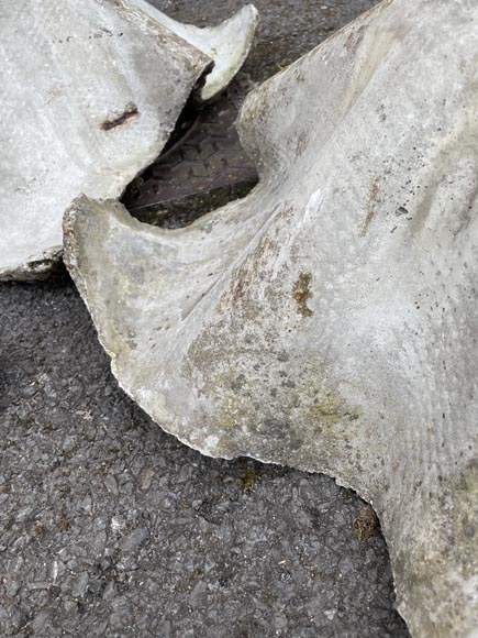 Set of 19 Concrete Planters in Willy Guhl Style Set of 19 Concrete Planters in Willy Guhl Style-6