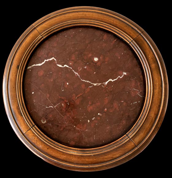 L’Escalier de Cristal – Japoniste guéridon in exotic wood and gilt bronze L’Escalier de Cristal – Japoniste guéridon in exotic wood and gilt bronze-2