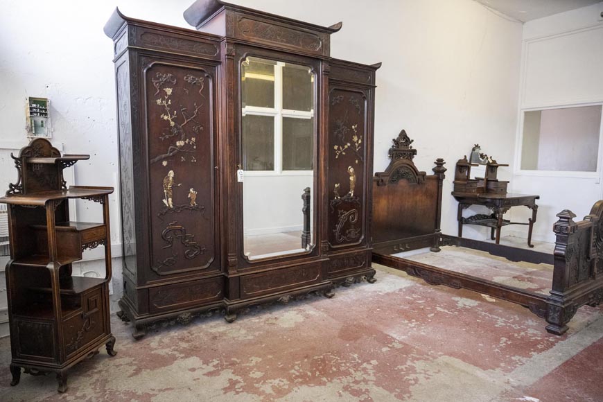 Gabriel VIARDOT, Japanese-style bedroom furniture set Gabriel VIARDOT, Japanese-style bedroom furniture set-5