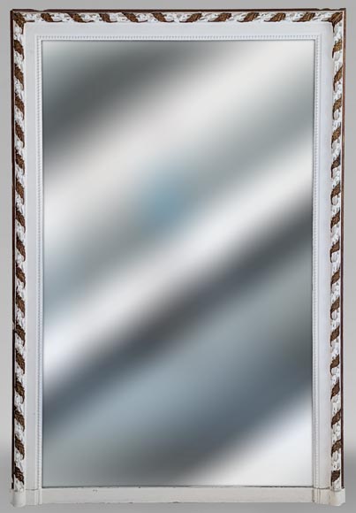 Louis XVI style trumeau with plant frieze decoration Louis XVI style trumeau with plant frieze decoration-0