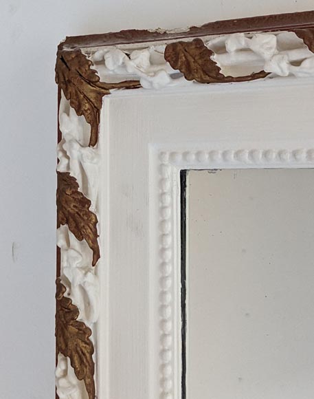 Louis XVI style trumeau with plant frieze decoration Louis XVI style trumeau with plant frieze decoration-2