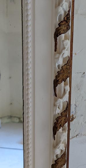 Louis XVI style trumeau with plant frieze decoration Louis XVI style trumeau with plant frieze decoration-3