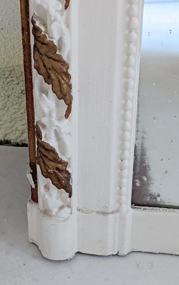 Louis XVI style trumeau with plant frieze decoration Louis XVI style trumeau with plant frieze decoration-4