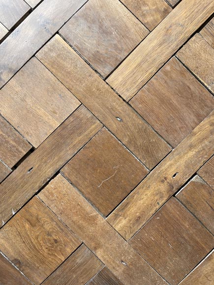 25 m² lot of Chantilly-style oak parquet 25 m² lot of Chantilly-style oak parquet-4