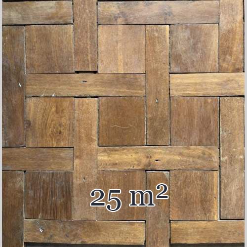 25 m² lot of Chantilly-style oak parquet