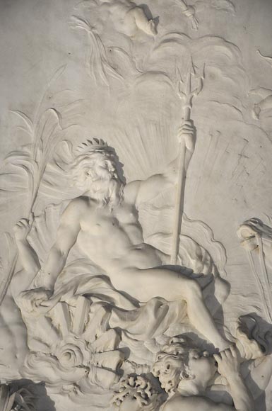 Extraordinary monumental fireplace signed by Jules Allard and Louis Ardisson coming from the Berwind Estate, Fifth Avenue, New York Extraordinary monumental fireplace signed by Jules Allard and Louis Ardisson coming from the Berwind Estate, Fifth Avenue, New York-8