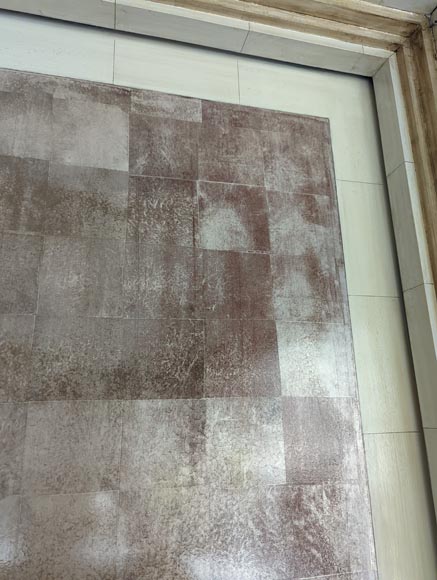 Set of 3 imitation shagreen double doors Set of 3 imitation shagreen double doors-10