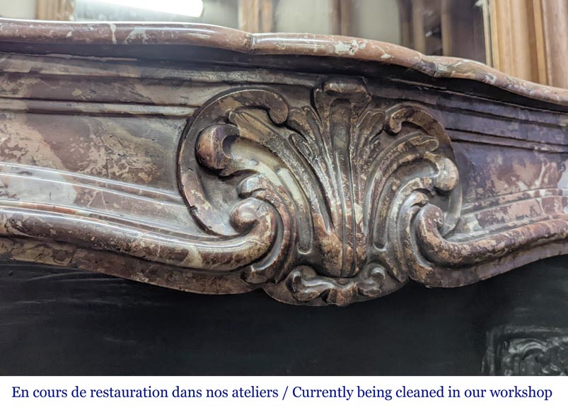 Louis XV style oak paneling and bookcase Louis XV style oak paneling and bookcase-12