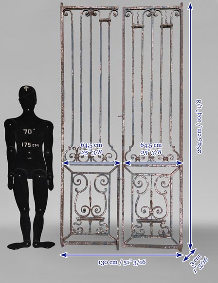 Small wrought-iron gate Small wrought-iron gate-8