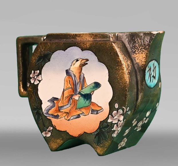 Jules Vieillard & Cie Manufacture, Japanese-style Tea Service, between 1878 and 1886 Jules Vieillard & Cie Manufacture, Japanese-style Tea Service, between 1878 and 1886-4