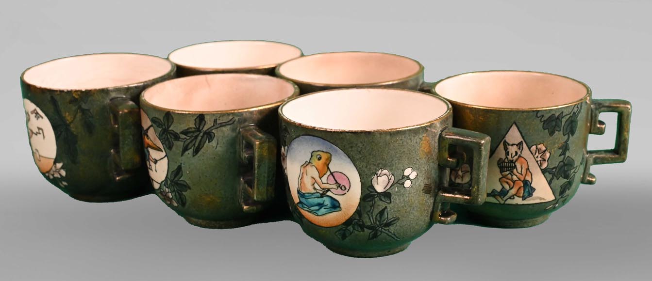 Jules Vieillard & Cie Manufacture, Japanese-style Tea Service, between 1878 and 1886 Jules Vieillard & Cie Manufacture, Japanese-style Tea Service, between 1878 and 1886-5