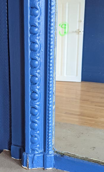 Small Louis XVI style trumeau decorated with quiver and torch Small Louis XVI style trumeau decorated with quiver and torch-5