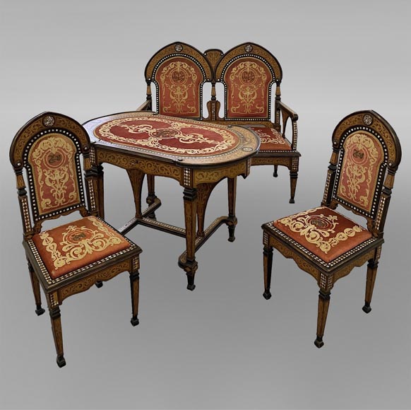Orientalist living room furniture set Orientalist living room furniture set-0