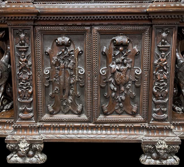 Neo-Renaissance cabinet, Napoleon III era-6