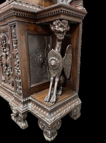 Neo-Renaissance cabinet, Napoleon III era-8