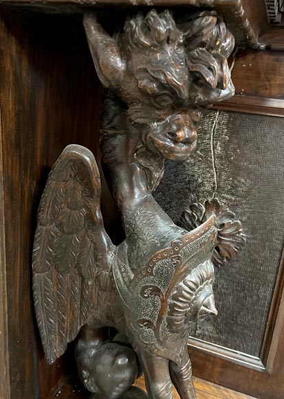 Neo-Renaissance cabinet, Napoleon III era-9