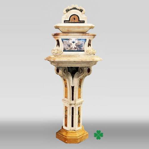 Marble fountain, late 19th century