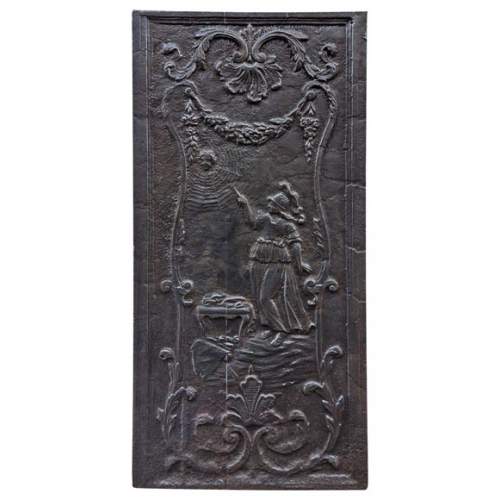 Fireback depicting the myth of Athena and Arachne