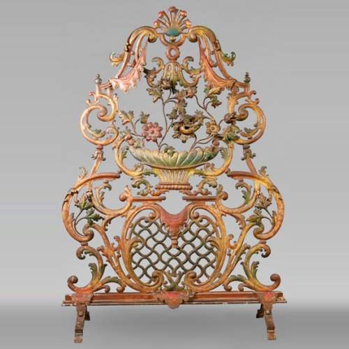 Louis XV style polychrome sparkler