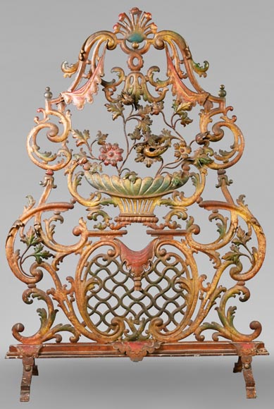 Louis XV style polychrome sparkler Louis XV style polychrome sparkler-0