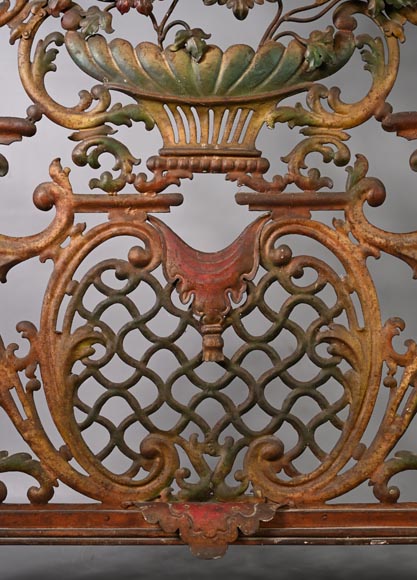 Louis XV style polychrome sparkler Louis XV style polychrome sparkler-3