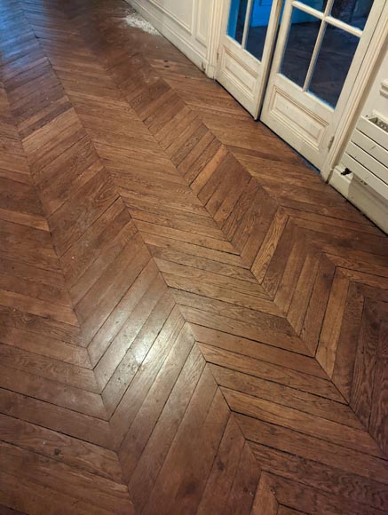 18 m² lot of point de Hongrie parquet flooring 18 m² lot of point de Hongrie parquet flooring-1