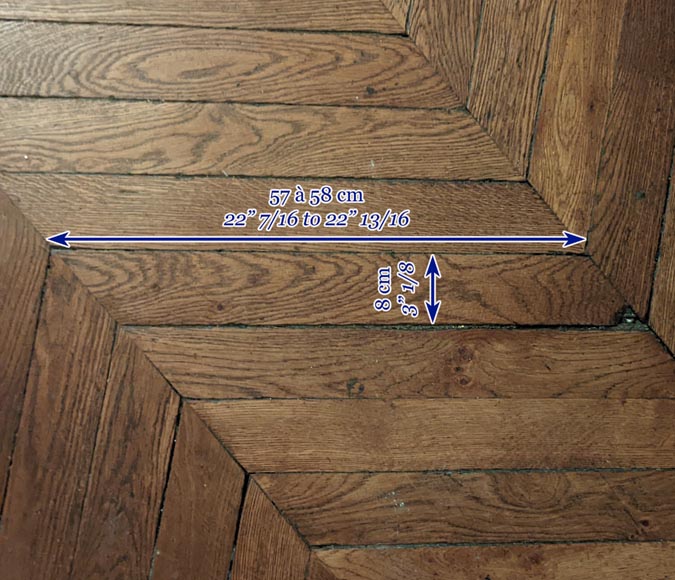 18 m² lot of point de Hongrie parquet flooring 18 m² lot of point de Hongrie parquet flooring-6