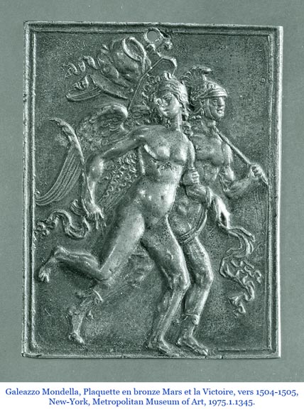 DECK Théodore, monumental oak mirror with green glazed faience medallions DECK Théodore, monumental oak mirror with green glazed faience medallions-21